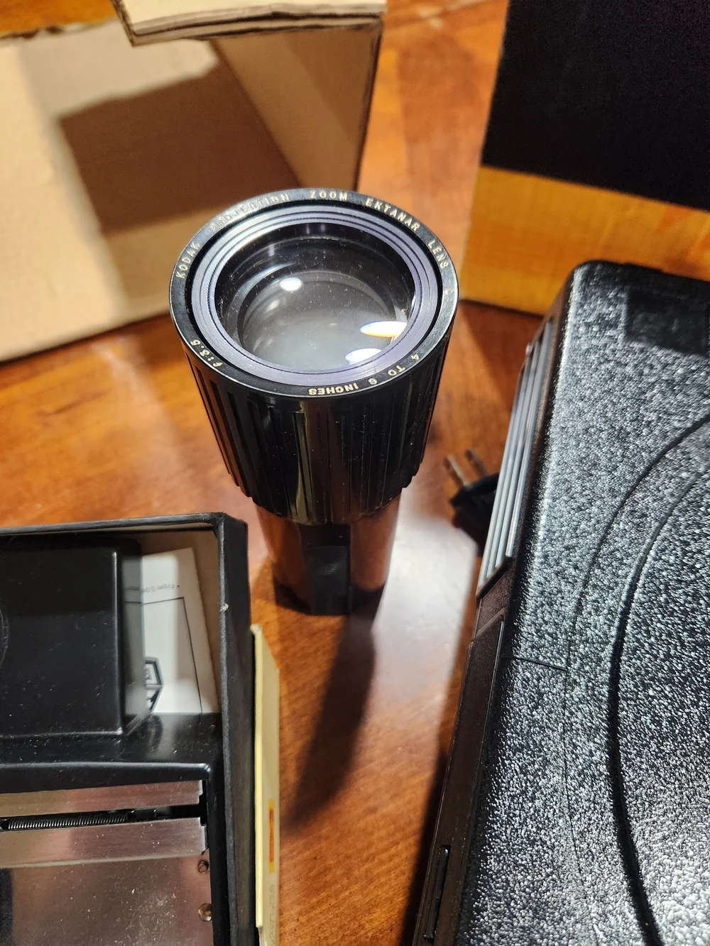 Kodak Carousel 4200 Black Slide Projector with Accessories